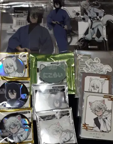 문호 스트레이독스 효도르 니콜라 난자타운 아크릴 스탠드 캔뱃지