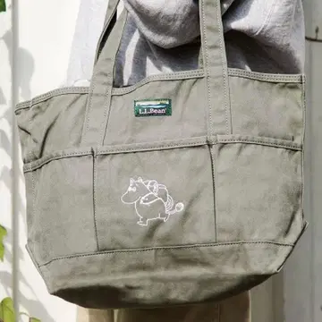 L.L.Bean 캠핑 토트 무민 그린