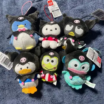 산리오 하피단부이 쿠로미가 될 수 있는 마스코트 전 6종 세트