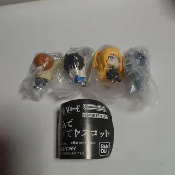 DEATH NOTE 츠마은데츠나게테 마스코트 4개 세트 데스노트