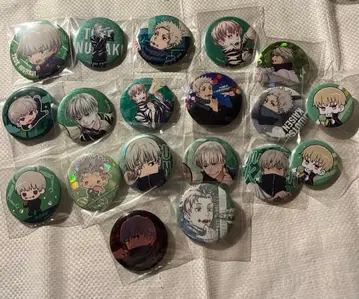 주술회전 이누마키 토게 캔뱃지 묶음 판매 19점