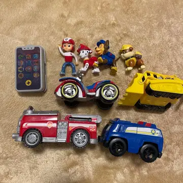 파우 패트롤 베이직 베이글 4체 세트 스마트폰 장난감