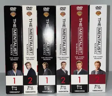 멘탈리스트 시즌 1~3 박스 6개 세트 DVD