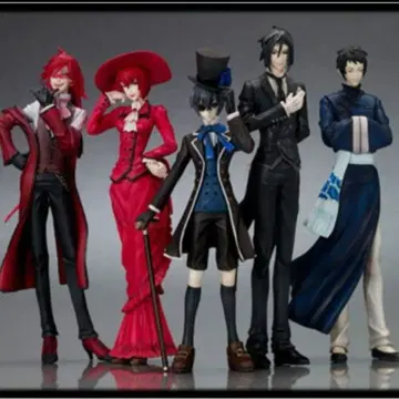 흑집사 트레이딩 아트 전 6체 + 시크릿 새상품 미개봉