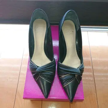 Riz Raffinee 펌프스 하이힐 일본제 블랙 리즈라피네