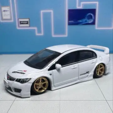 핫휠 07 혼다 시빅 TYPE R 커스텀 로닌 런