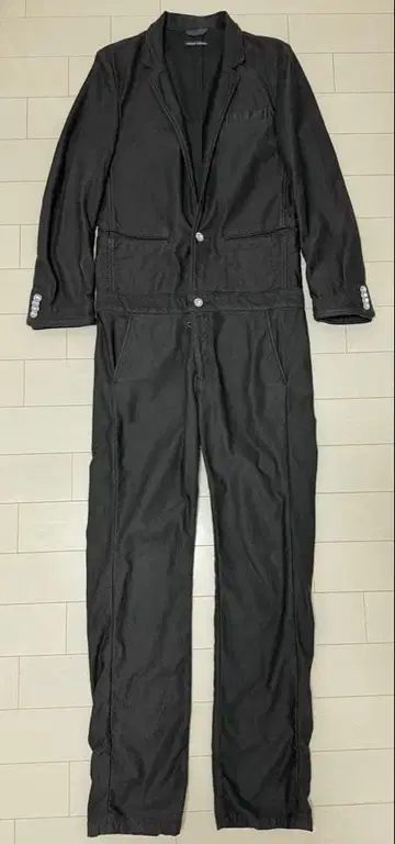 XAMPAGNE (샴페인) LOVELLESS 별주 블랙 오버롤