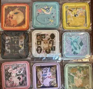 포켓몬 센터 Eevee Collection 코스터 9종 세트