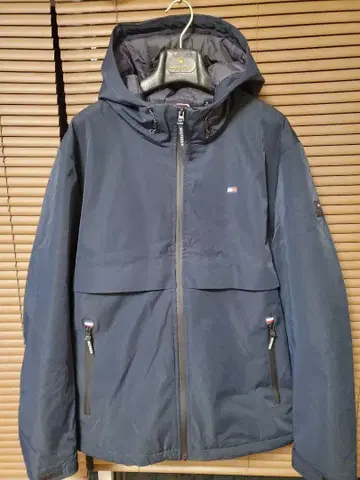 TOMMY HILFIGER 충전솜 나일론 자켓 XL 네이비