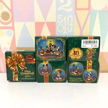 [ 디즈니 ] 크리스마스 2023 피규어 5개 세트