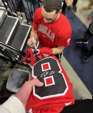 [ 진품 인증서 첨부 ] 친필 사인 유니폼 자크 라빈 2023/11/6