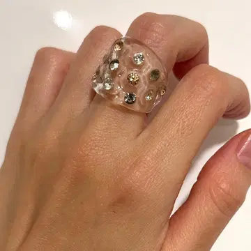 [새상품급] Harraca 아라카 멀티 컬러 반지