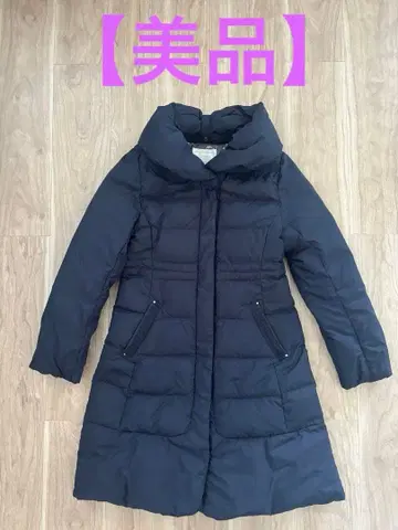 네이비 롱 다운 코트 Feroux M 사이즈