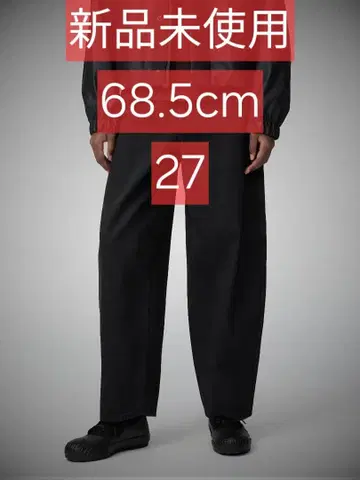 완판템 UNIQLO U 커브 팬츠 BLACK 27