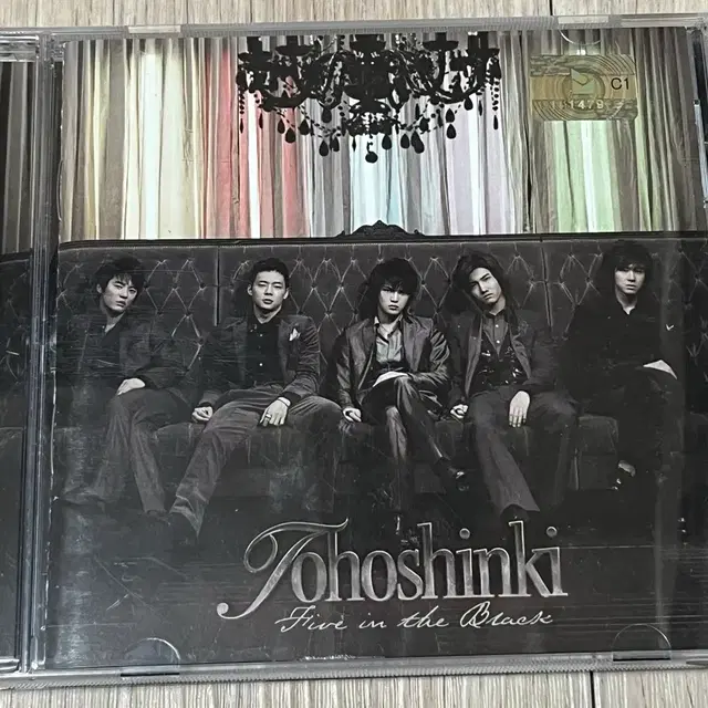 동방신기 일본정규 2집 Five in the Black 앨범