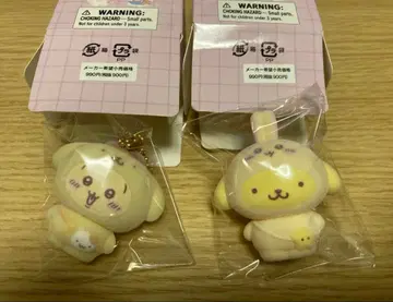 치이카와 산리오 시크릿 플로키 마스코트 참 토끼 푸딩