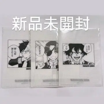 즉시 구매 가능 윈브레 전시회 원작 만화컷 미니 클리어 파일 3장 세트