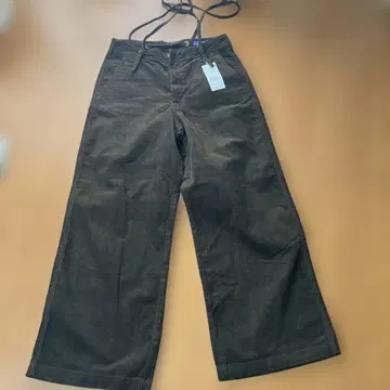 새상품 크라프트 스탠다드 부틱 코듀로이 코쿤 와이드 팬츠