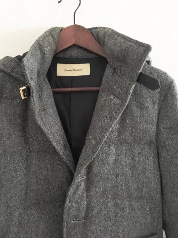 Journal Standard 후드 부착 다운 자켓 그레이