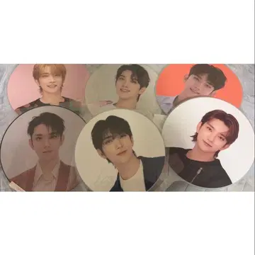 세븐틴 조슈아 부채 6개