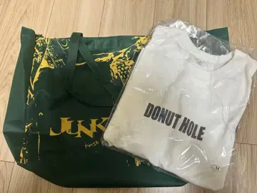 요네즈켄시 도넛홀 T셔츠 JUNK 백 포함