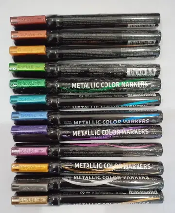 DSPIAE 메탈릭 컬러 마커 MKA-01~12