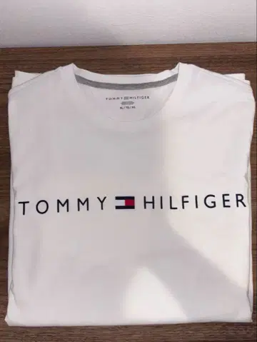 [ 미사용 새상품 ] TOMMY HILFIGER 화이트 T셔츠 XL