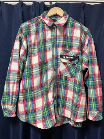 UVERworld 카츠야 프로듀스 체크 셔츠