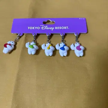 베이맥스 참 5개 세트 디즈니 리조트 한정판 새상품