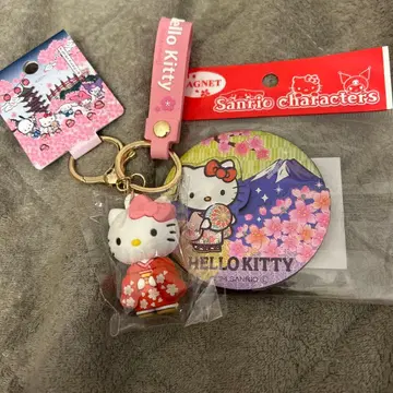 헬로키티 키링 마그넷 세트