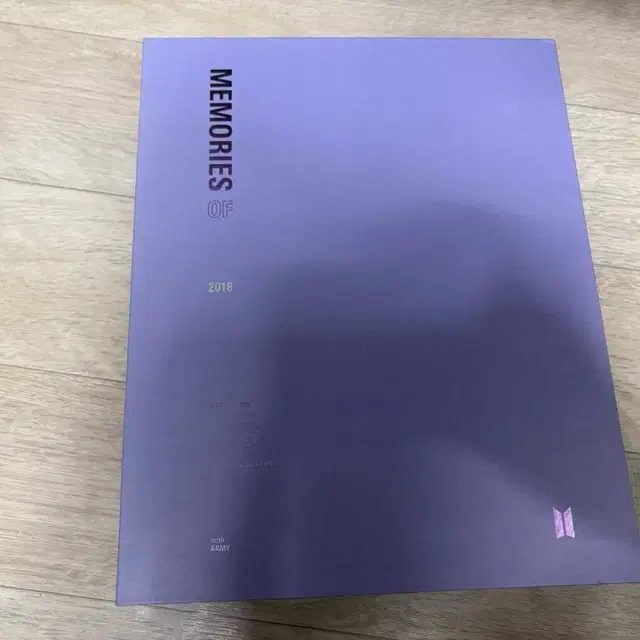 방탄소년단 메모리즈 2018 DVD 양도