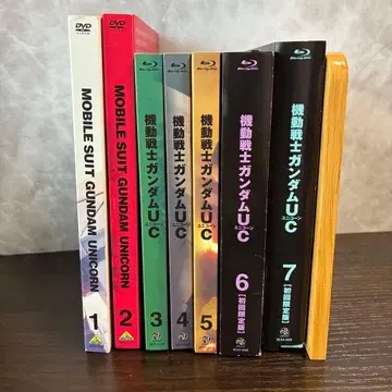 기동전사 건담 UC 유니콘 1~7권 Blu-ray DVD 세트