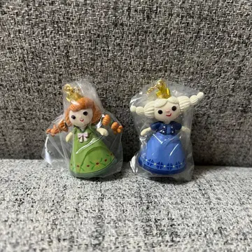 겨울왕국 아이템 컬렉션 가챠가챠 안나 엘사 세트