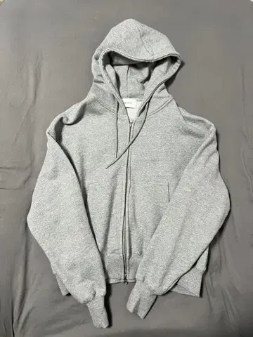 soerte 헤비 웨이트 더블 지퍼 후디 [짧은 기장]