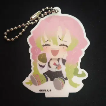 귀멸의 칼날 콜라보 카페 본점 LABO 칸로지 미츠리 아크릴 키링