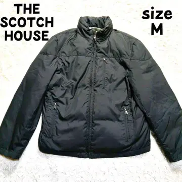 THE SCOTCH HOUSE 남성용 다운 자켓 수납 후드 부착 M