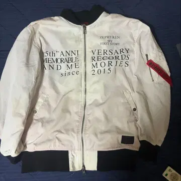 MY FIRST STORY x Zephyren MA-1 WHITE