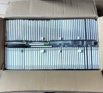 빈 CD 케이스 10mm 100개 + 6개 + 6개