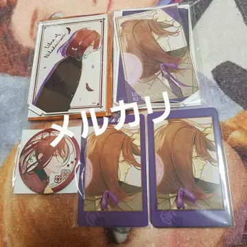 미기시즈루 아크릴 스탠드 캔뱃지 카드 니르 어드미라리의 편대 겨울의 시장