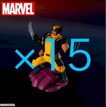 MARVELACT/CUT 프리미엄 피규어 '울버린' x 15