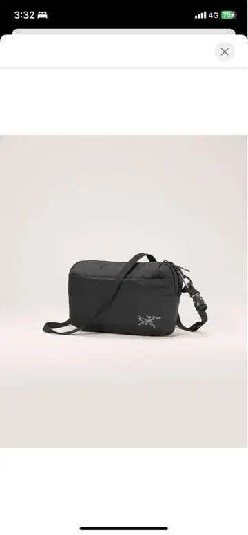 블랙 숄더백 심플한 디자인