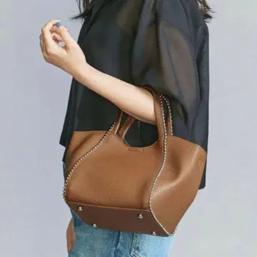 [ 새상품급 ] BEAUTY&YOUTH 볼체인 미니 토트백 2way