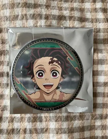 귀멸의 칼날 캐릭터 콩 캔뱃지 카마도 탄지로