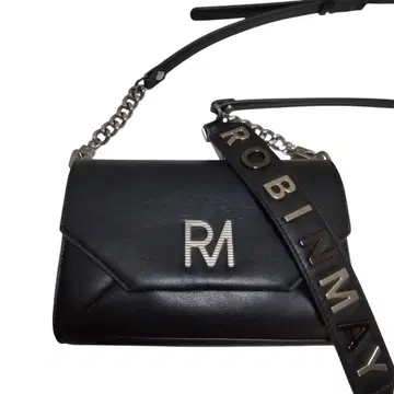 ROBINMAY 로빈메이 로고 숄더백 블랙