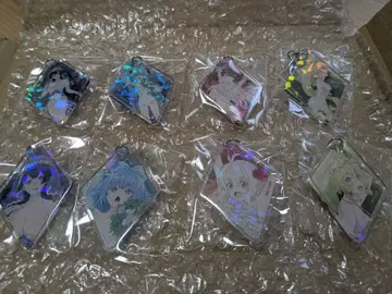 무한 가챠 아크릴 키링 전 8종 컴플리트 세트