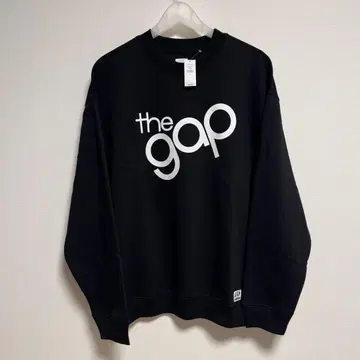 [ 미사용 새상품 택 포함 GAP 맨투맨 ] 갭/트레이닝복/블랙/y2k/