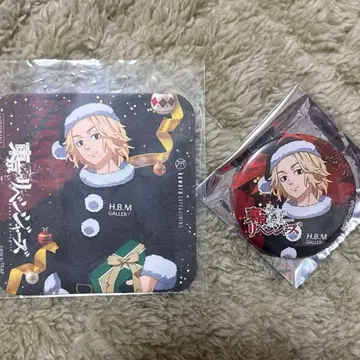 도쿄 리벤저스 사노 만지로 산타 크리스마스 캔뱃지 묶음 판매 세트