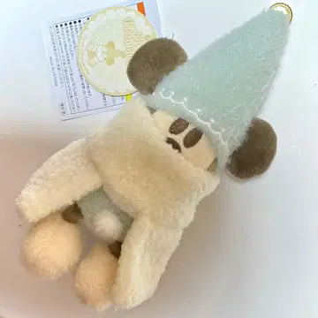 릴린린 스카이블루 인형 배지