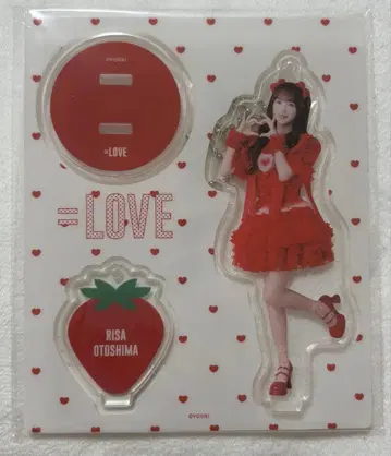 오토시마 리사 =LOVE 이코러브 아크릴 스탠드 특별히, 아크릴 스탠드