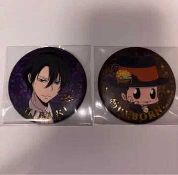 주얼 캔뱃지 리본 히바리 쿄야 퍼블릭 스쿨 REBORN